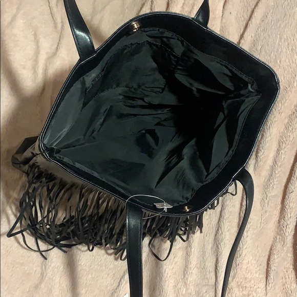 🍍Victoria SECRET Black Bohemian Tote🍍 - Picture 4 of 7